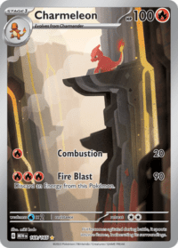 Charmeleon - 169/165 - Illustration Rare - Inglés