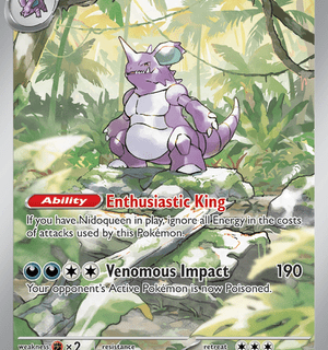Nidoking - 174/165 - Illustration Rare - Inglés