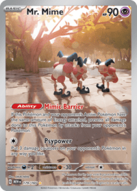 Mr. Mime - 179/165 - Illustration Rare - Inglés