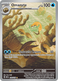 Omanyte - 180/165 - Illustration Rare - Inglés
