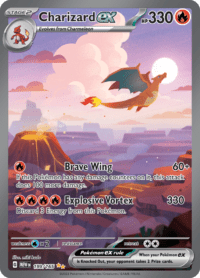 Charizard ex - 199/165 - Special Illustration Rare - Inglés