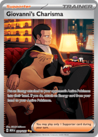 Giovanni's Charisma - 204/165 - Special Illustration Rare - Inglés