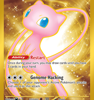Mew ex - 205/165 - Gold Secret Rare - Inglés