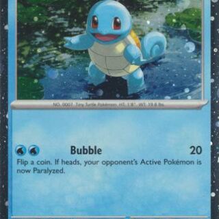 Squirtle - SVP048 - Promo - Inglés