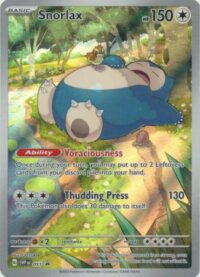 Snorlax - SVP051 - Illustration Rare Promo - Español (Sellado)