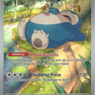 Snorlax - SVP051 - Illustration Rare Promo - Inglés (Sellado)