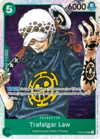 Trafalgar Law - ST02-009 - SR (NO HOLO)