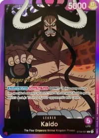 Kaido  - ST04-001 - L (Super Pre-Release)