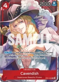 Cavendish (Box Topper) - OP01-008