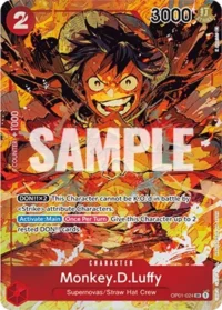 Monkey.D.Luffy (Parallel) - OP01-024 - SR