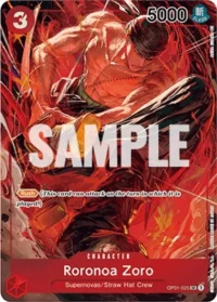 Roronoa Zoro (Parallel) - OP01-025 - SR