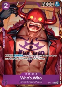 Who's.Who (Box Topper) - OP01-109