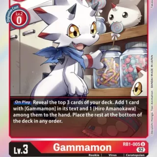 Gammamon - RB1-005 U