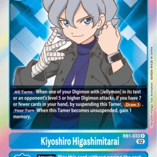 Kiyoshiro Higashimitarai - RB1-033 R