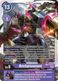 Arcturusmon - RB1-031 SR