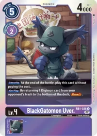 BlackGatomon Uver. - RB1-028 R