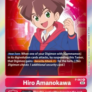 Hiro Amanokawa (Resurgence Booster Reprint) - P-062 P