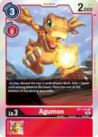 Agumon (Resurgence Booster Reprint) - BT1-010 R