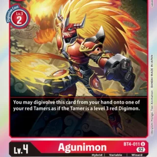 Agunimon (Resurgence Booster Reprint)- BT4-011 U