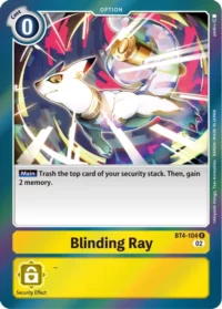Blinding Ray (Resurgence Booster Reprint) - BT4-104 R