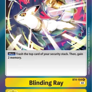 Blinding Ray (Resurgence Booster Reprint) - BT4-104 R