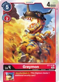 Greymon (Resurgence Booster Reprint) - ST1-07 U)