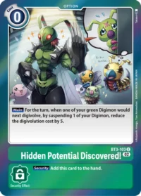 Hidden Potential Discovered! (Resurgence Booster Reprint) - BT3-103 U