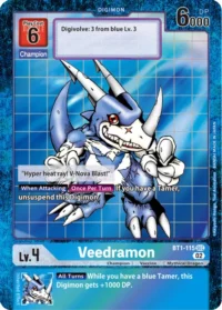 Veedramon - BT1-115 (Resurgence Booster Reprint) - BT1-115 SEC