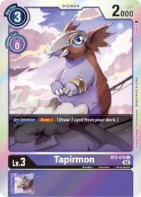 Tapirmon (Resurgence Booster Reprint) - BT2-070 U