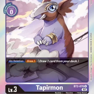 Tapirmon (Resurgence Booster Reprint) - BT2-070 U