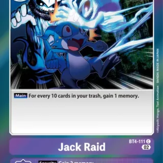 Jack Raid (Resurgence Booster Reprint) - BT4-111 C