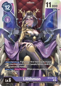 Lilithmon (Resurgence Booster Reprint) - BT3-091 SR