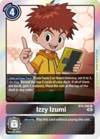 Izzy Izumi (Resurgence Booster Reprint) - BT4-096 R