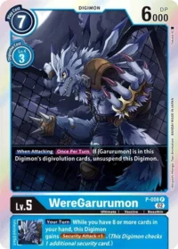 WereGarurumon (Resurgence Booster Reprint) - P-008 P