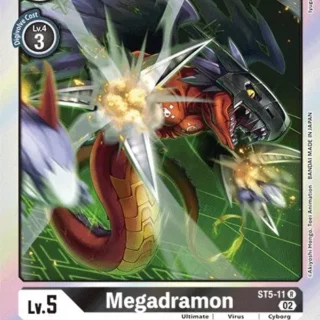 Megadramon (Resurgence Booster Reprint) - ST5-11 R