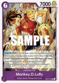 Monkey.D.Luffy OP03-070 (Dash Pack Foil) - Rare