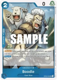 Boodle OP03-050 (Dash Pack Foil) - Uncommon
