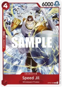 Speed Jil OP03-006 (Dash Pack Foil) - Common