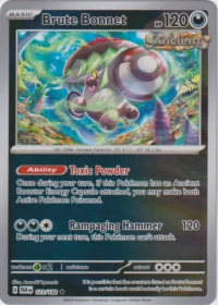 Brute Bonnet - 123/182 - Holo Rare Reverse Holo - Inglés