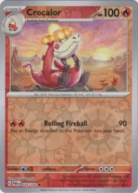 Crocalor - 024/182 - Uncommon Reverse Holo - Inglés