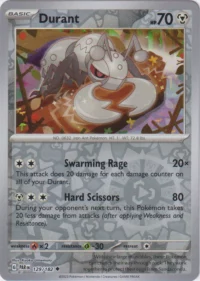 Durant - 129/182 - Uncommon Reverse Holo - Inglés