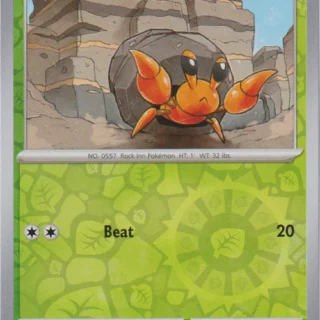 Dwebble - 006/182 - Common Reverse Holo - Inglés