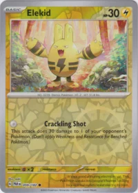 Elekid - 059/182 - Common Reverse Holo - Inglés
