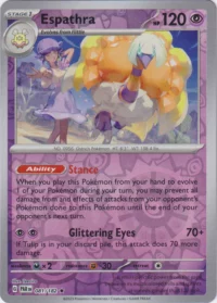 Espathra - 081/182 - Holo Rare Reverse Holo - Inglés