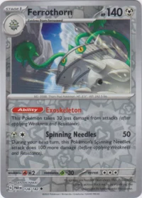 Ferrothorn - 128/182 - Uncommon Reverse Holo - Inglés
