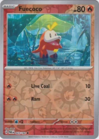 Fuecoco - 023/182 - Common Reverse Holo - Inglés