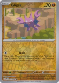 Gligar - 091/182 - Common Reverse Holo - Inglés