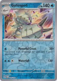 Golisopod - 049/182 - Holo Rare Reverse Holo - Inglés