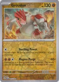 Groudon - 093/182 - Holo Rare Reverse Holo - Inglés
