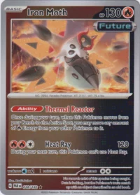 Iron Moth - 028/182 - Holo Rare Reverse Holo - Inglés